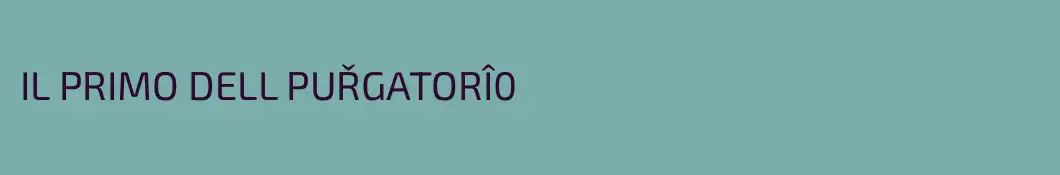 IL PRIMO DELL PUŘGATORÎ0
